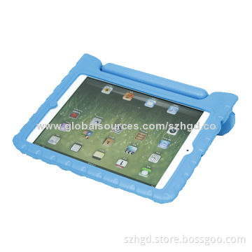EVA Case for iPad mini with Handle Stand, Lightweight Cover for Kids, OEM/ODM Orders welcomed